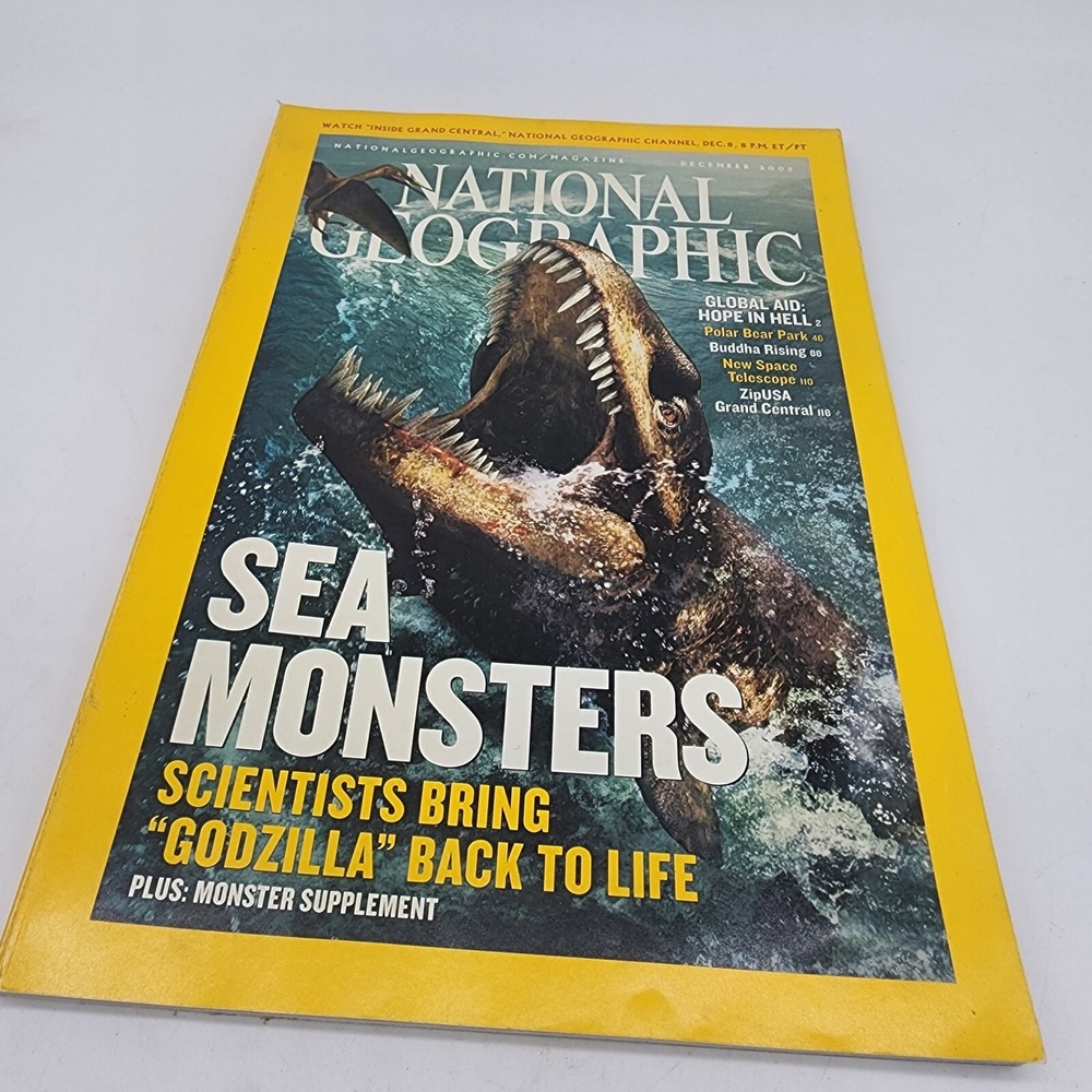 National Geographic Magazine December 2005 No  Insert